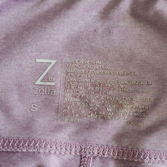 Z by ZELLA Womens S lavender capri leggings - Picture 2 of 3